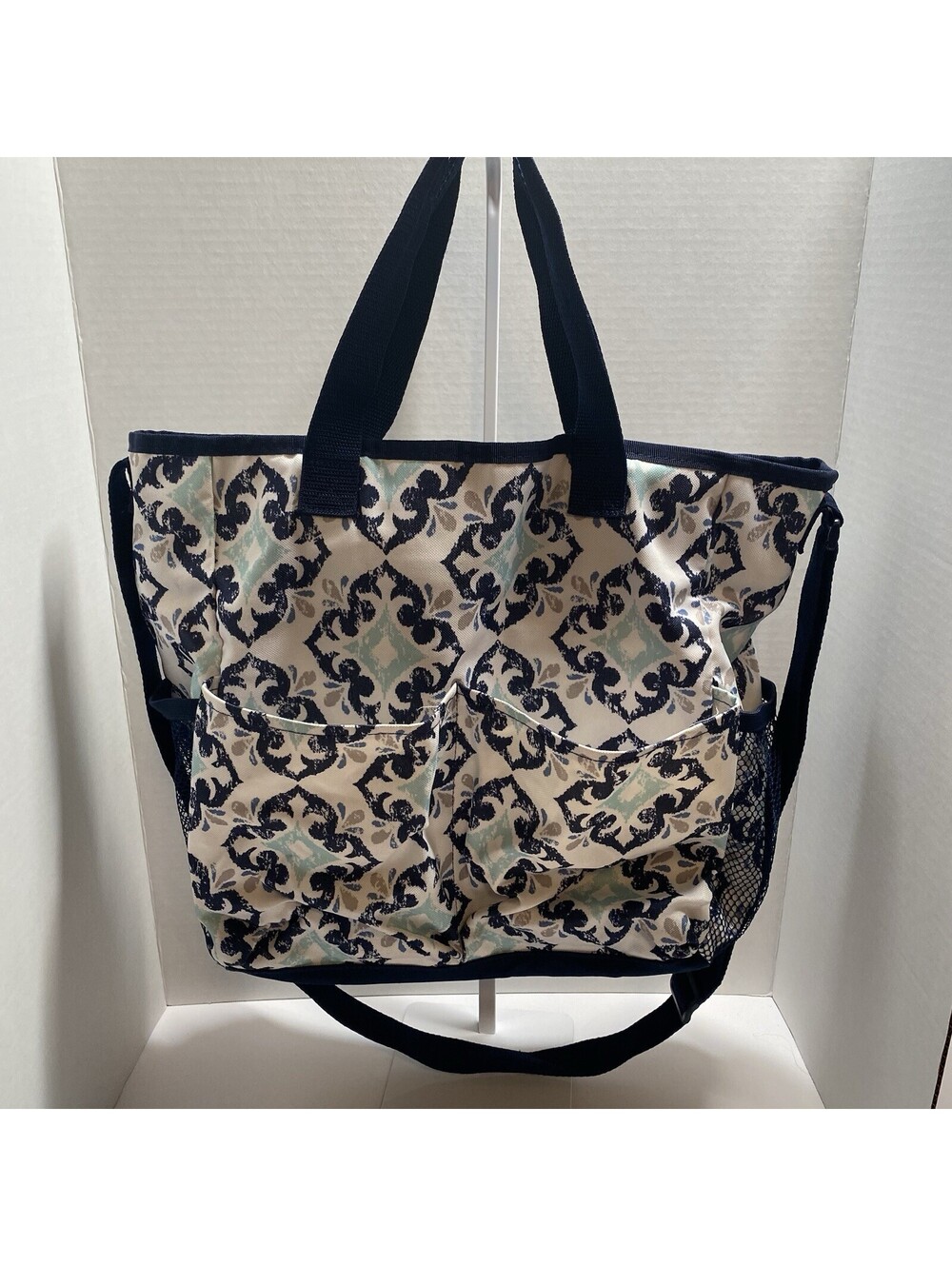 Thirty One Zip Top Organizing Utility Tote Bag
